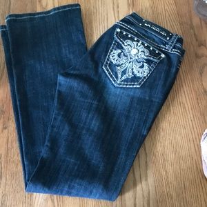 LA Idol boot cut jeans.